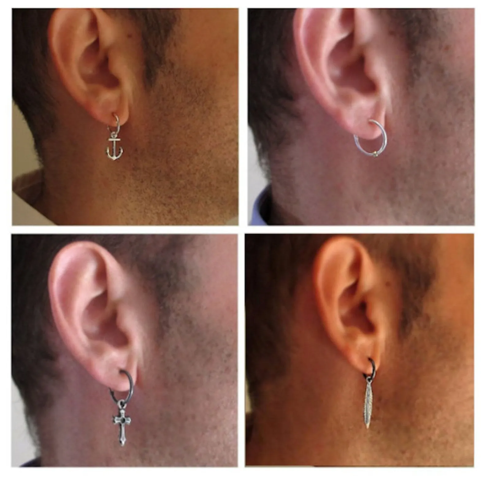 Angel Wing Earring - Symbolic Gift for Men
