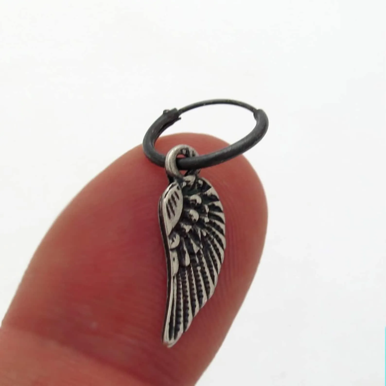 Angel Wing Earring - Symbolic Gift for Men