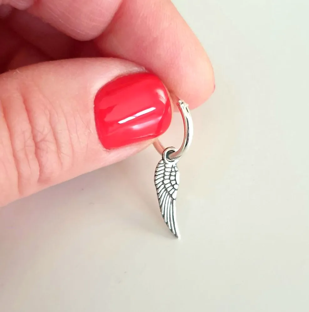 Angel Wing Earring - Symbolic Gift for Men