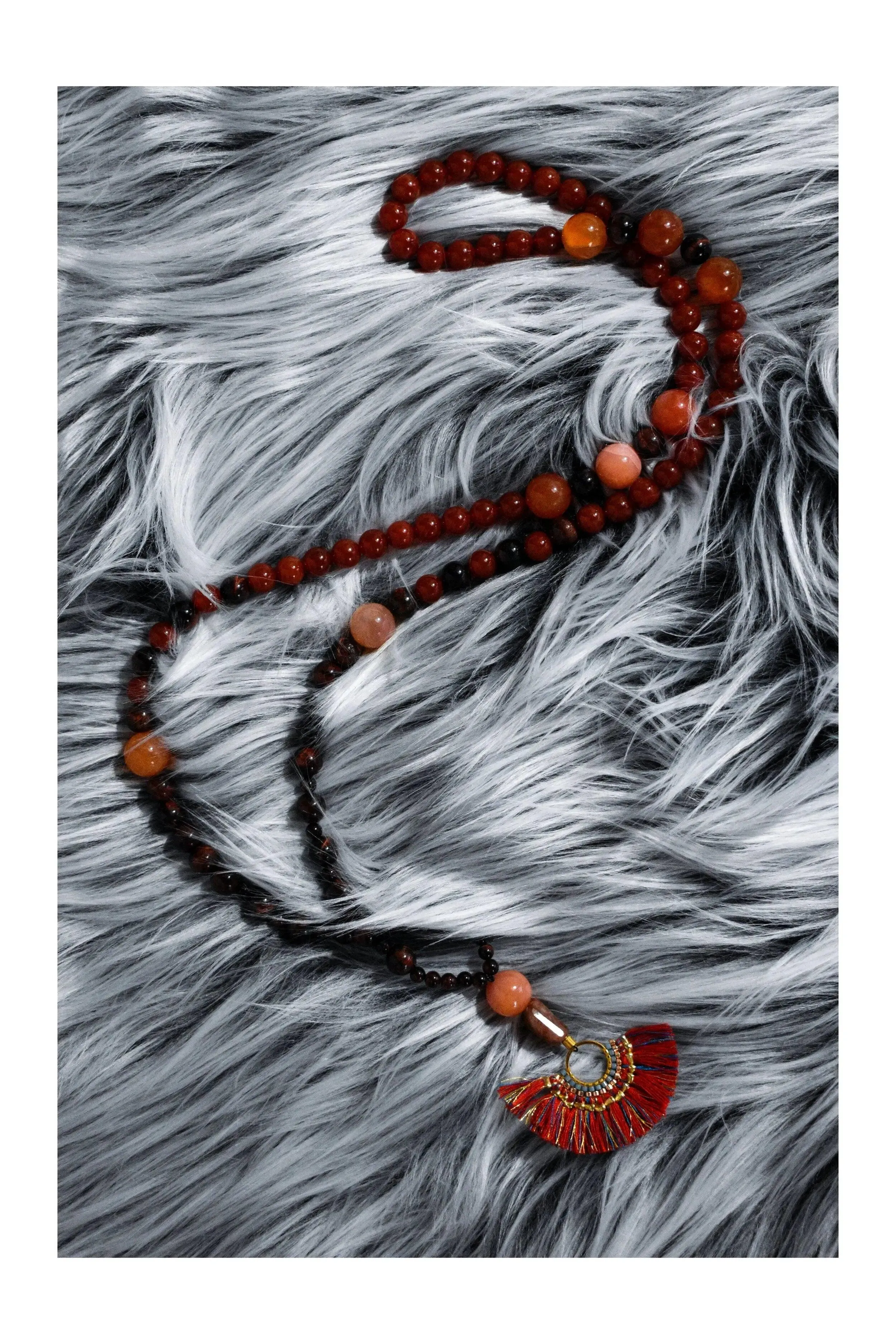 Astral Mala Beaded Necklace