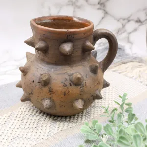 Atzompa Spike Clay Pitcher