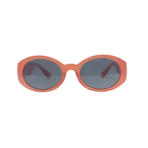 BLAH BLAH BLAH Coral Round Sunnies