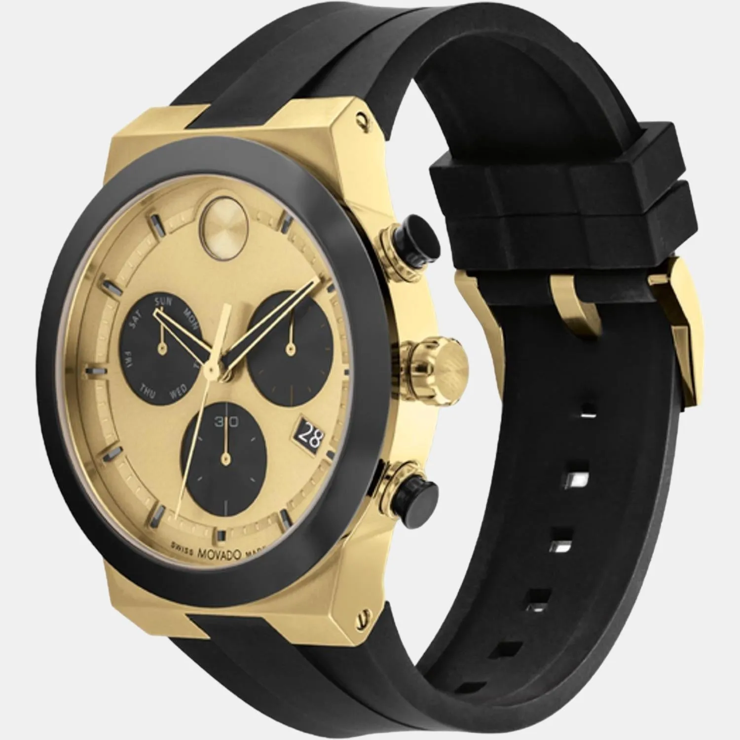 Bold Fusion Men's Silicon Chronograph Watch 3600895