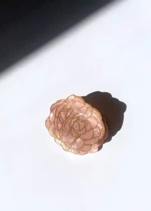 Camellia Flower Claw Hair Clip