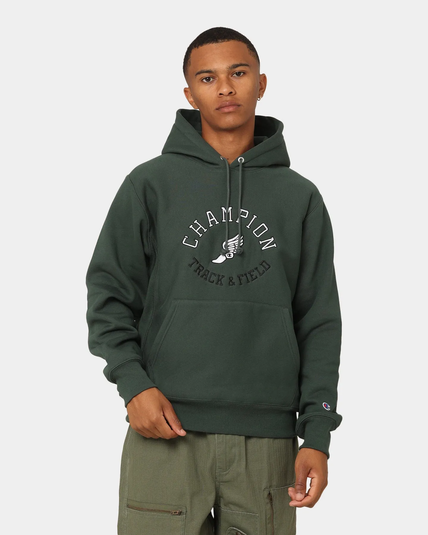 Champion Reverse Weave Track Logo Hoodie Metaphor