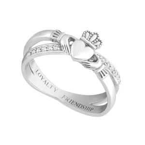 Claddagh Kiss Ring 32676