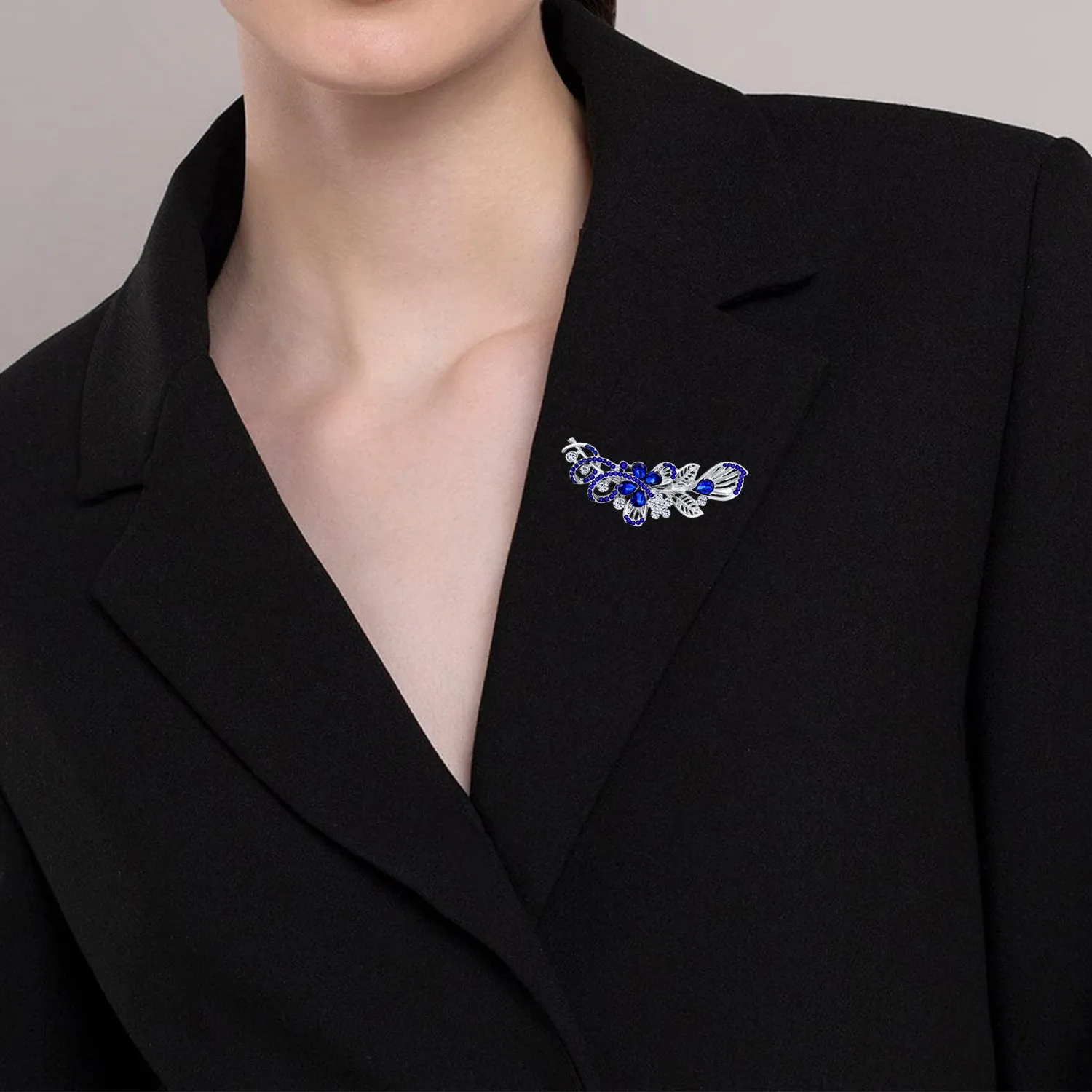 Combo of 2 Floral Shaped Brooch / Saree PIn