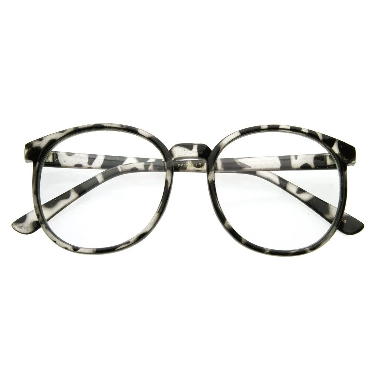 Dapper Round Clear Lens P-3 Glasses 2891