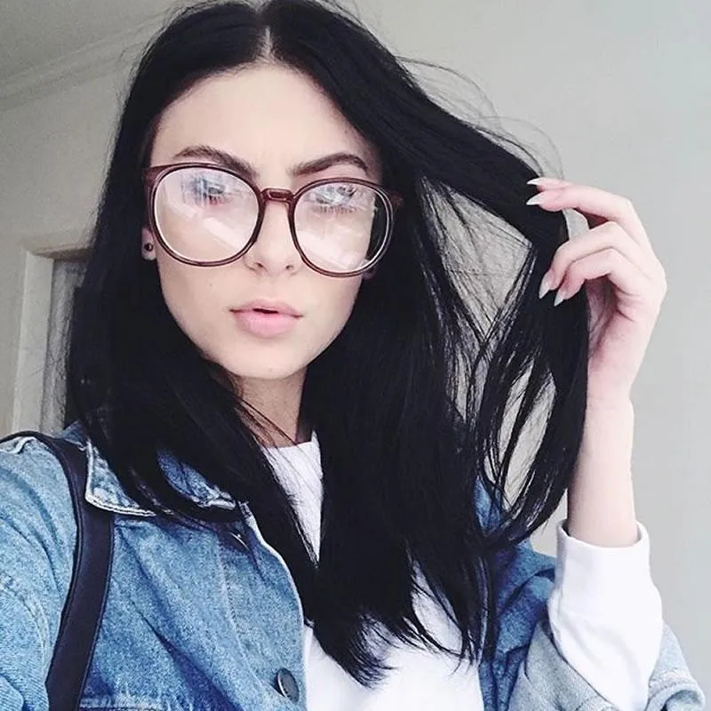 Dapper Round Clear Lens P-3 Glasses 2891