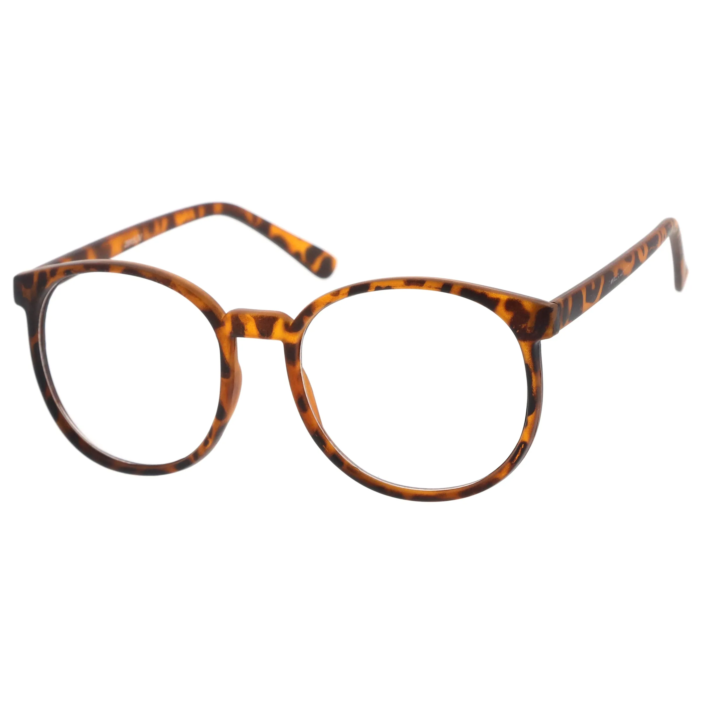 Dapper Round Clear Lens P-3 Glasses 2891