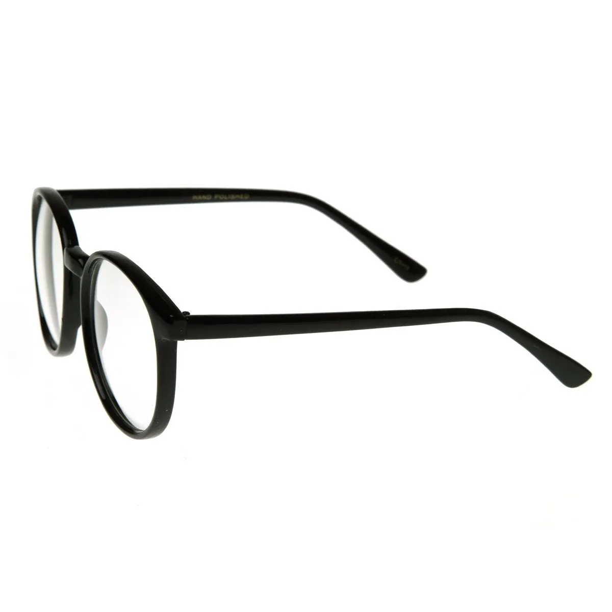 Dapper Round Clear Lens P-3 Glasses 2891