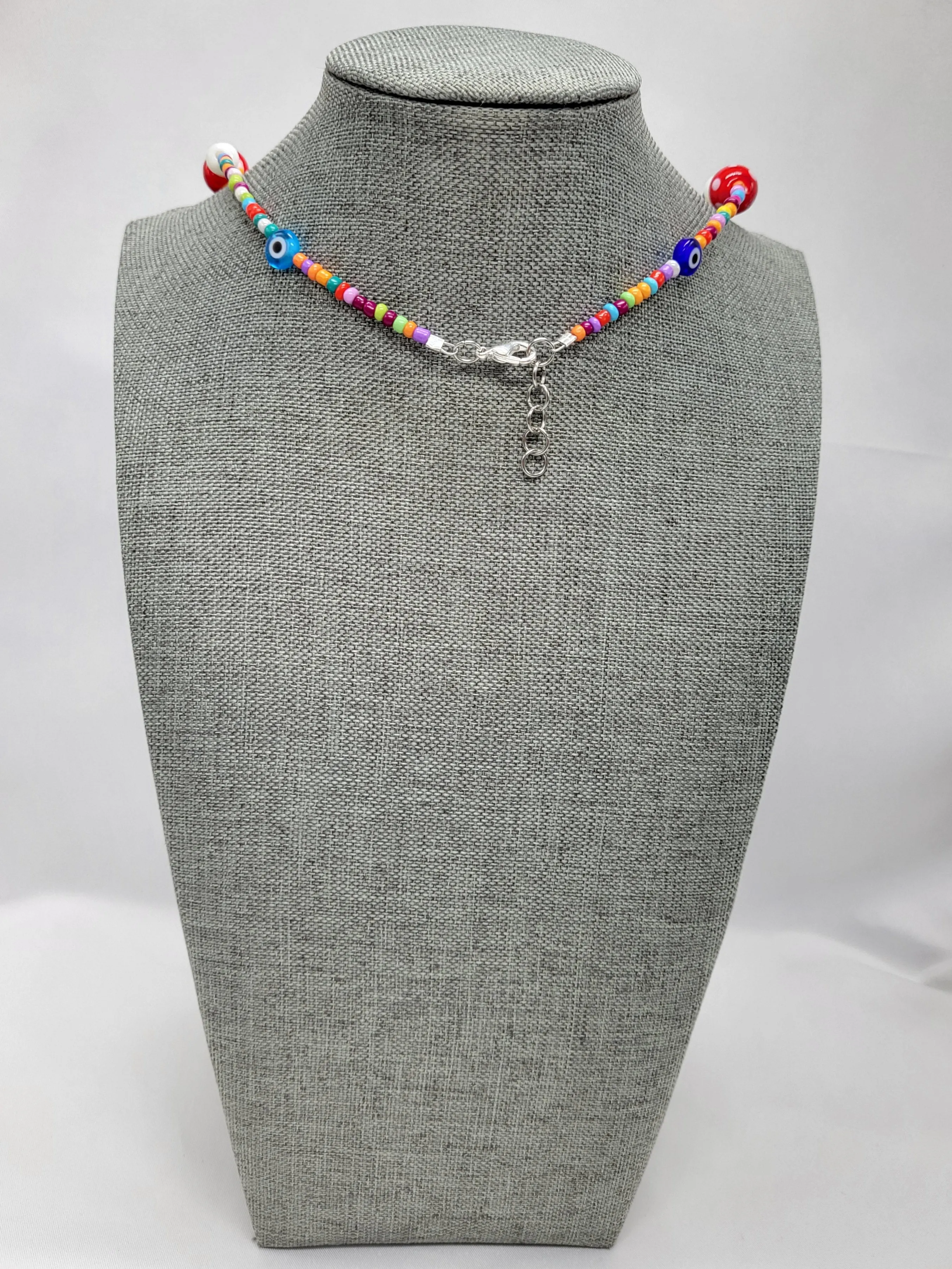 Eyes and Mushrooms Necklace