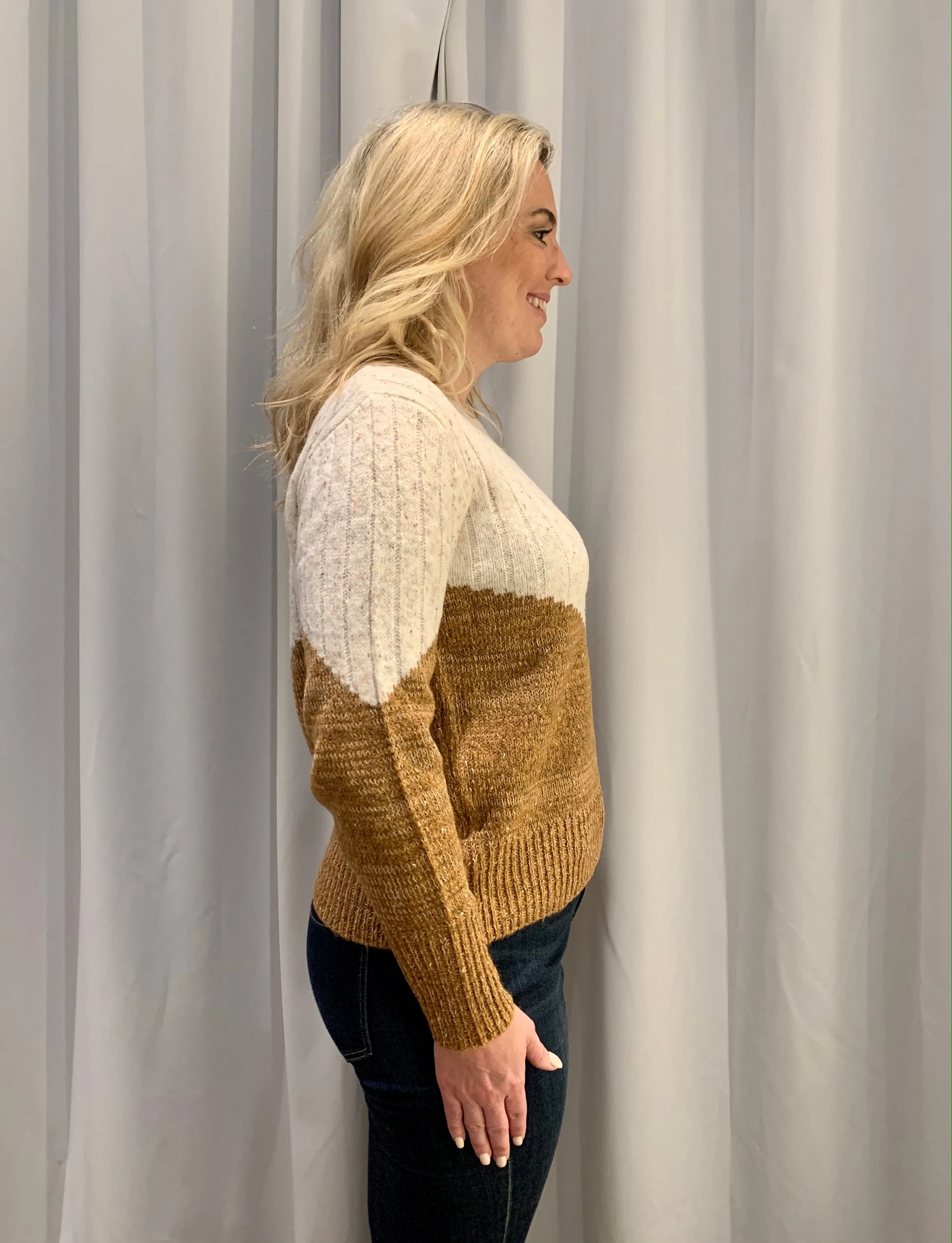 Faith Bicolor Sweater