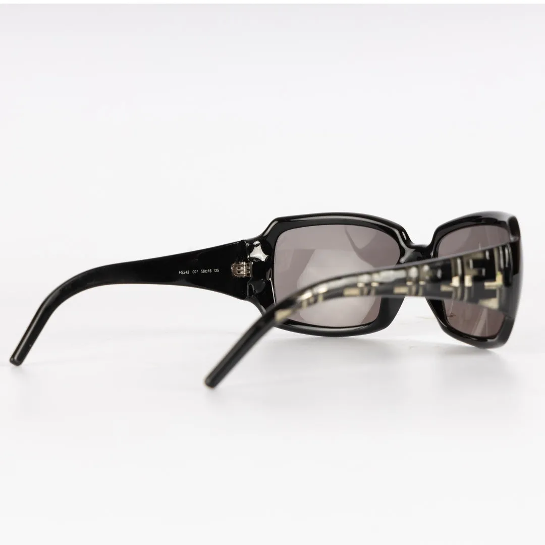 Fendi Vintage Logo Black Sunglasses