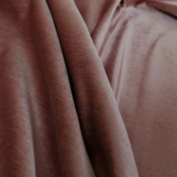 Florentine Soft Shine Textured Soft Pink Colour Chenille Velvet Upholstery Fabric - Handmade Cushions
