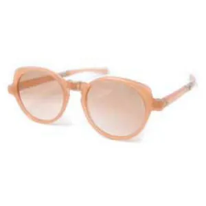 FLOUNCE Peach Folding Sunglasses