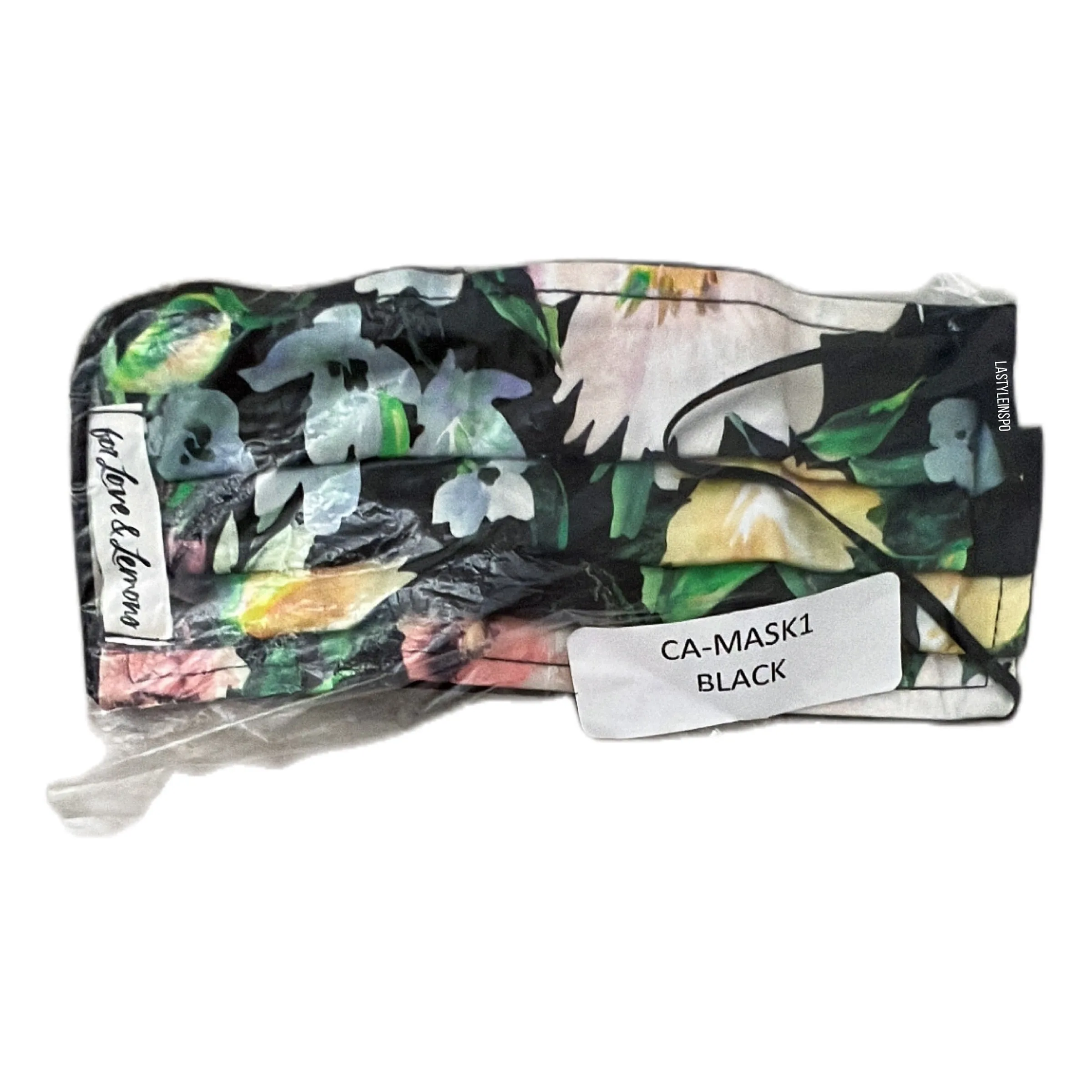 For Love And Lemons Floral Face Mask OS