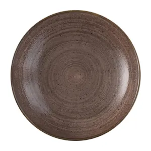 FS850 Churchill Stonecast Raw Evolve Coupe Bowl Brown 248mm (Pack of 12)
