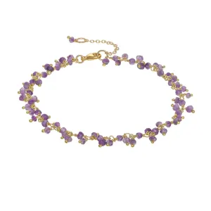 Gemstone Dangle Bracelet