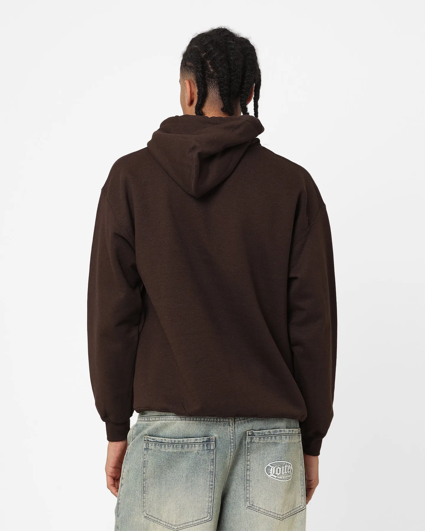 Goat Crew Just Wanna Rock Hoodie Brown