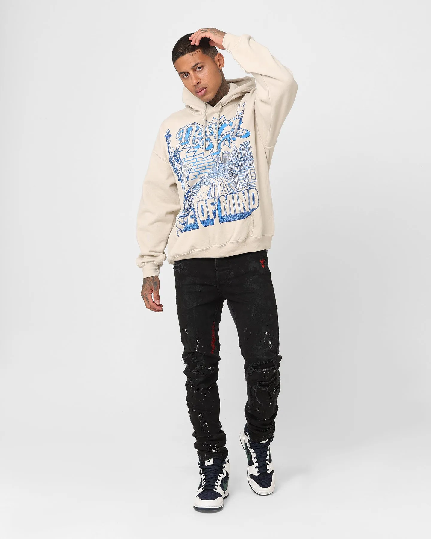 Goat Crew New York Mindset Hoodie Sand