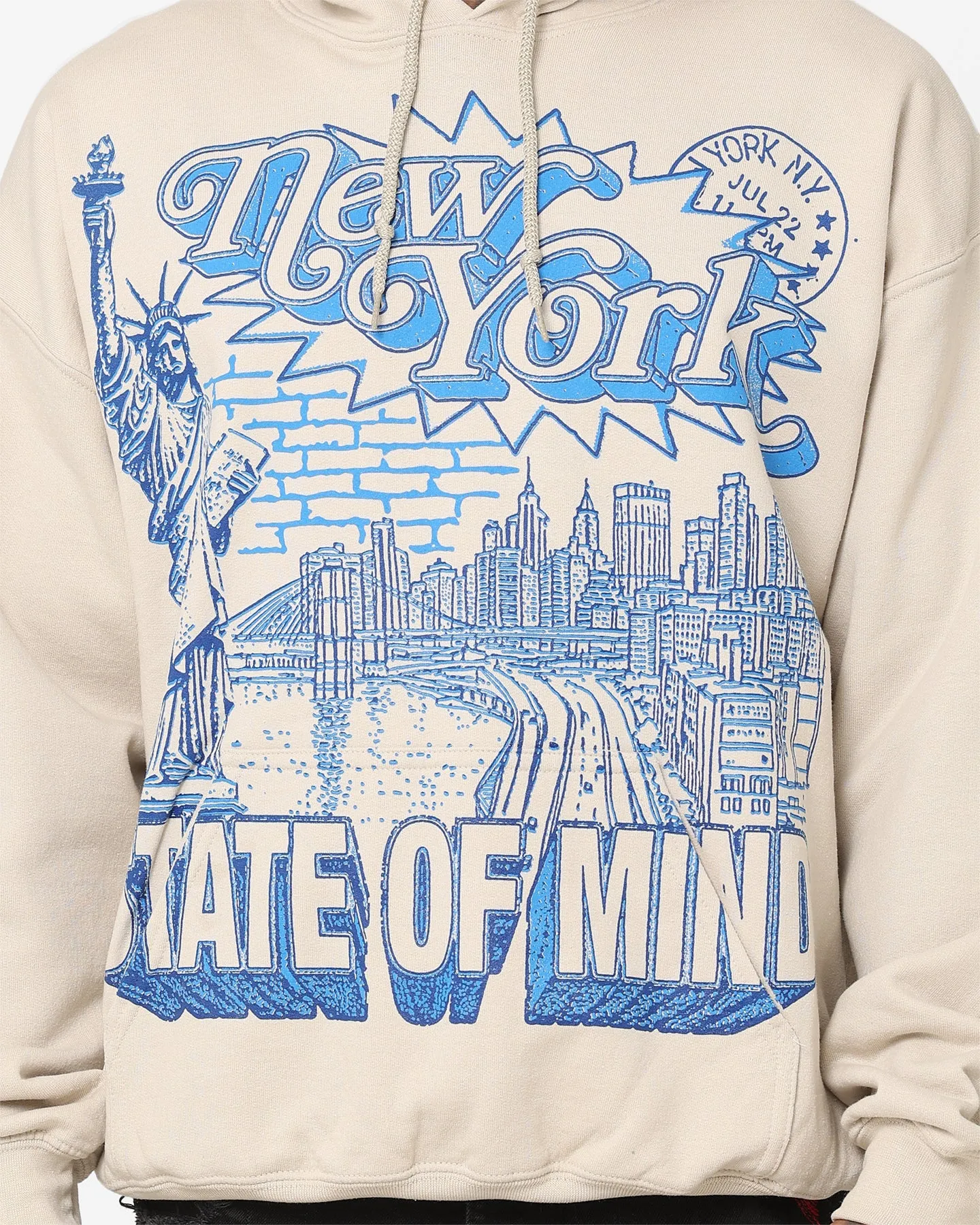 Goat Crew New York Mindset Hoodie Sand