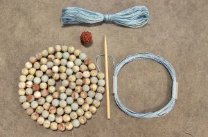 Grace Mala Kit - Snakeskin Jasper (Matte)