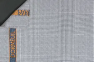 Grey Check 100% Wool (Ref-838112)