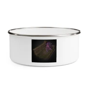 Hand-Painted Environment Art Enamel Bowl