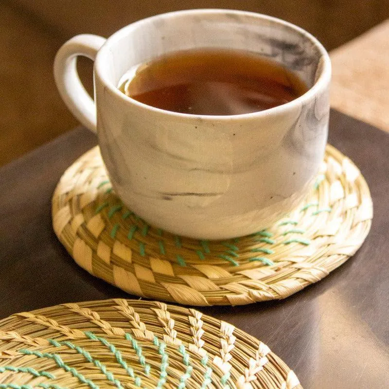 Heath Natural Fiber Coaster - Set Of Six
