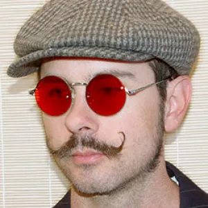 JUDE Red Round Sunglasses