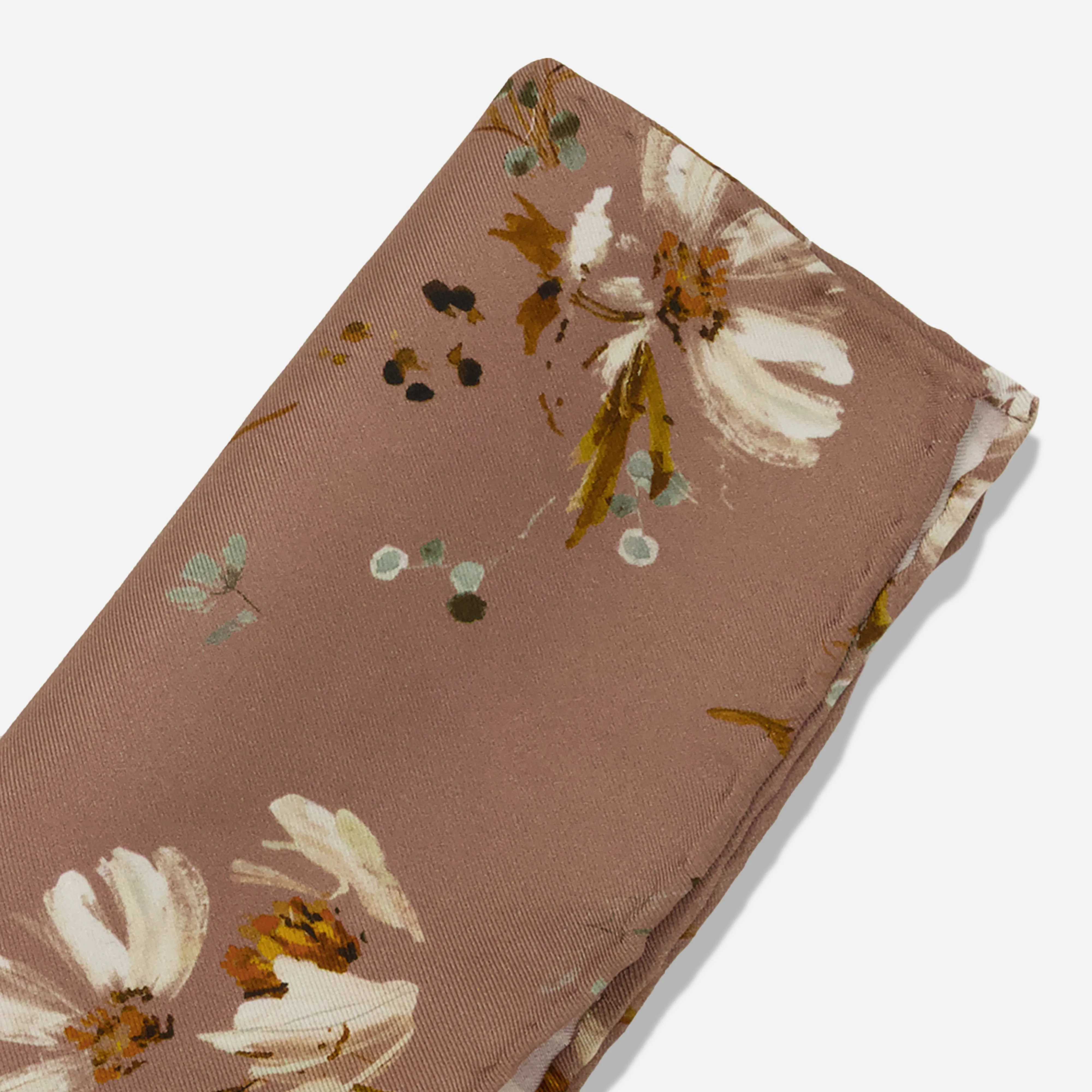 Kelly Ventura x Tie Bar Cosmos Mauve Pocket Square