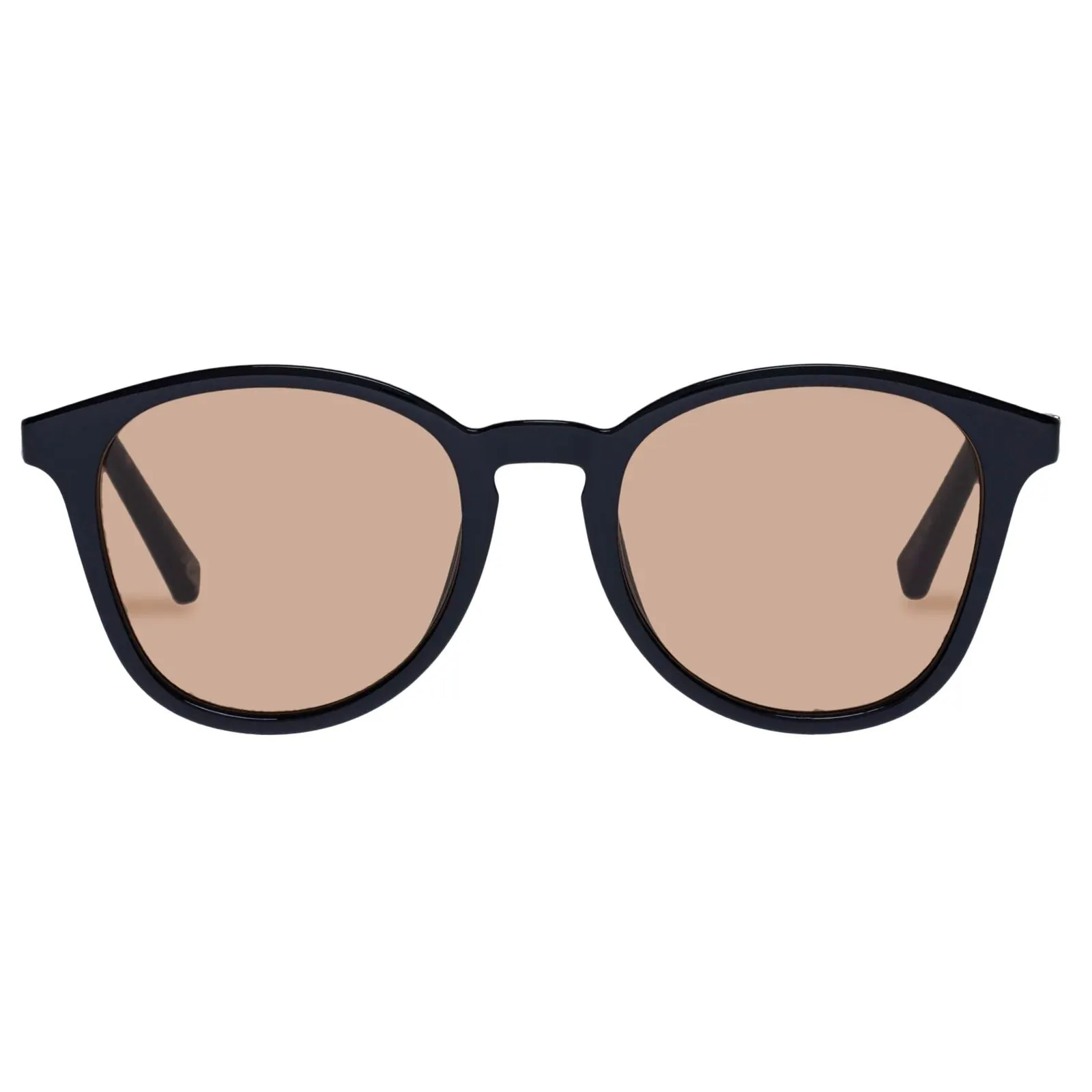 Le Specs Contraband Unisex Sunglasses - Shiny Black