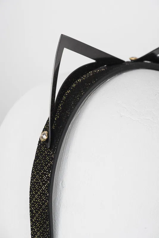 Lush Black Headband