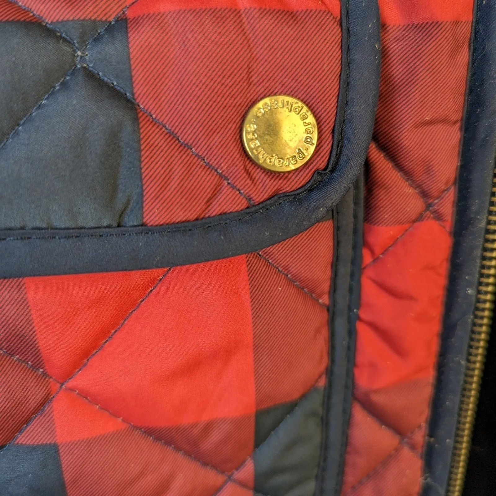 Mad for Plaid Buffalo Plaid Vest - Medium