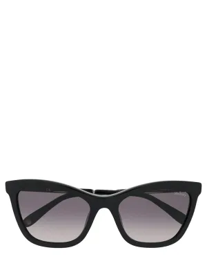 Millie Crystal Acetate Sunglasses (Black)