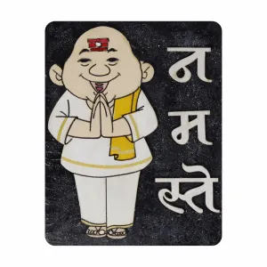 Namaste Hand-Painted Fridge Magnet