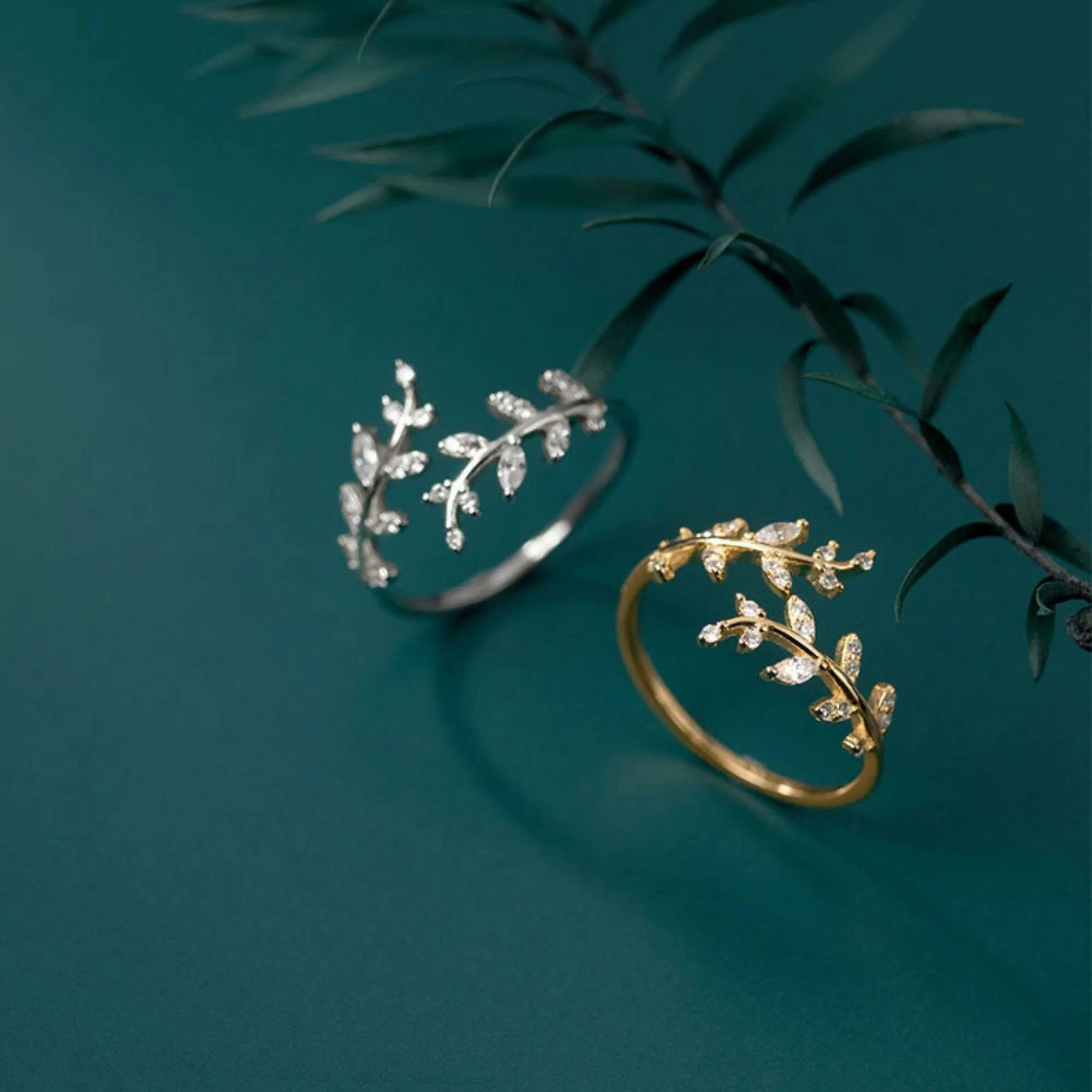 Olive Branch Ring