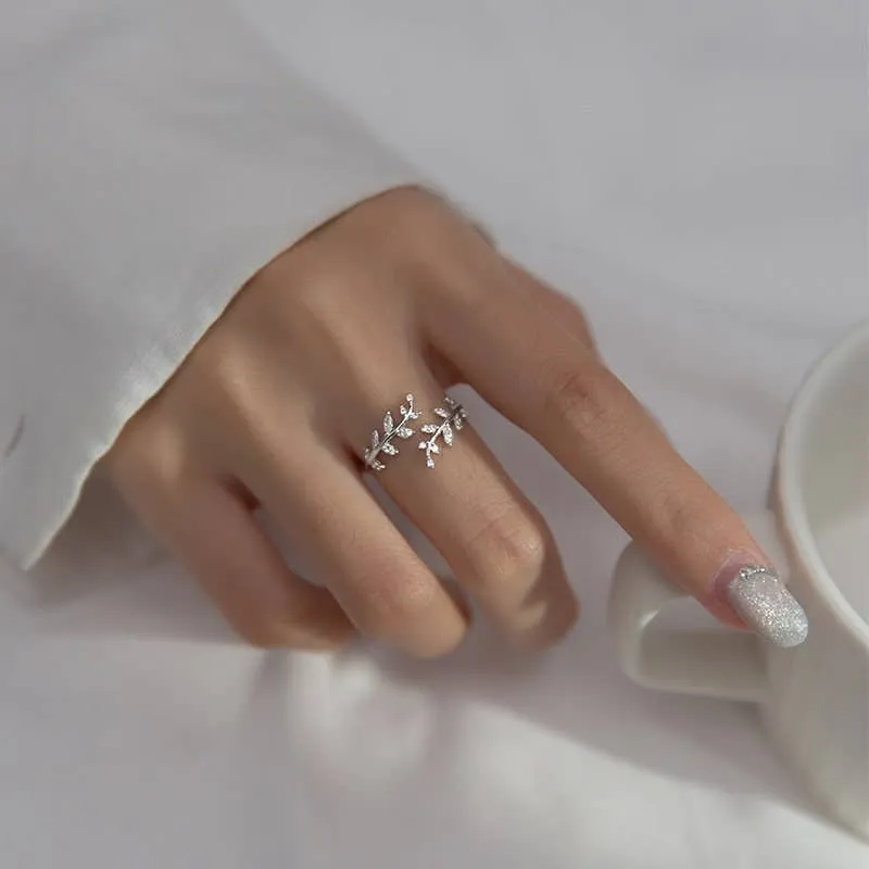 Olive Branch Ring