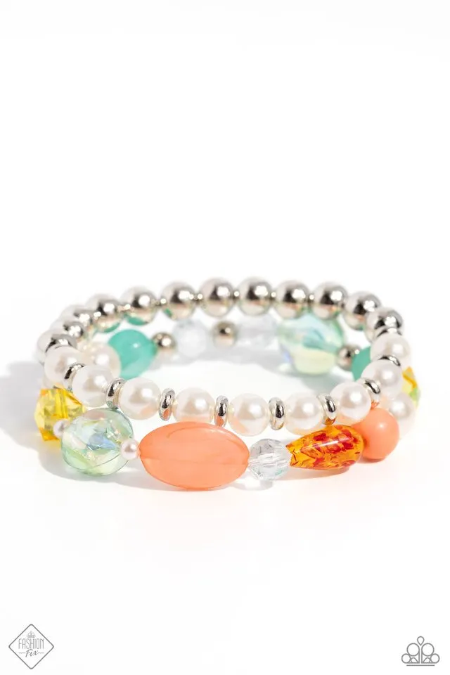 Paparazzi Bracelet ~ DAISY Town - Multi