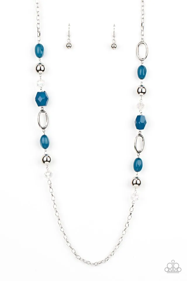 Paparazzi Necklace ~ Vivid Variety - Blue