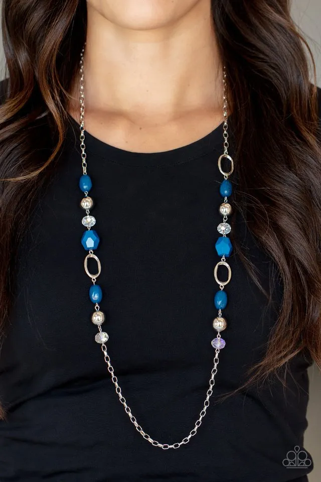 Paparazzi Necklace ~ Vivid Variety - Blue