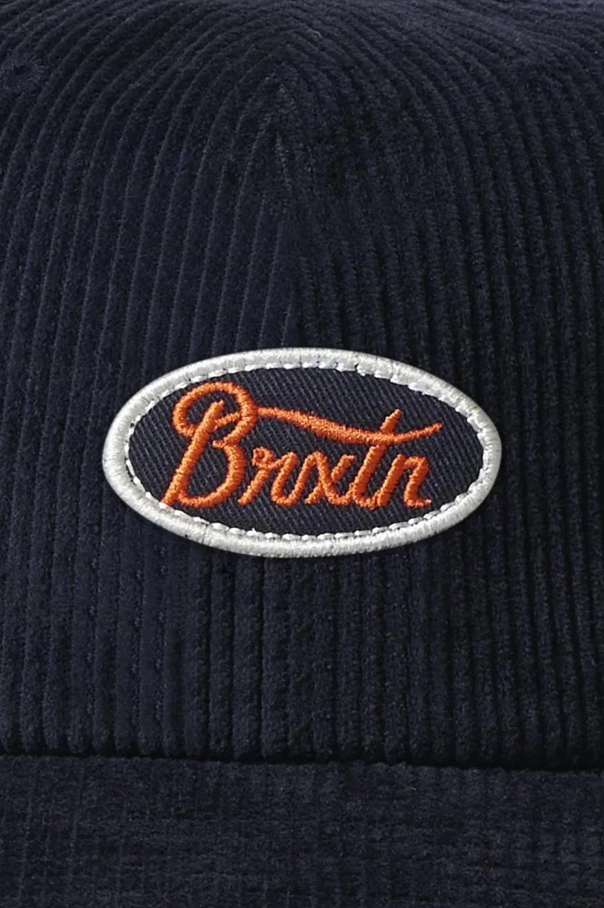 Parsons LP Adjustable Hat - Washed Navy/Caution Orange