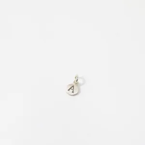 Personalized Tiny Dot Sterling Silver Charm
