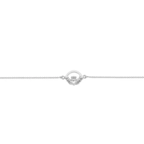 Plain Claddagh Bracelet