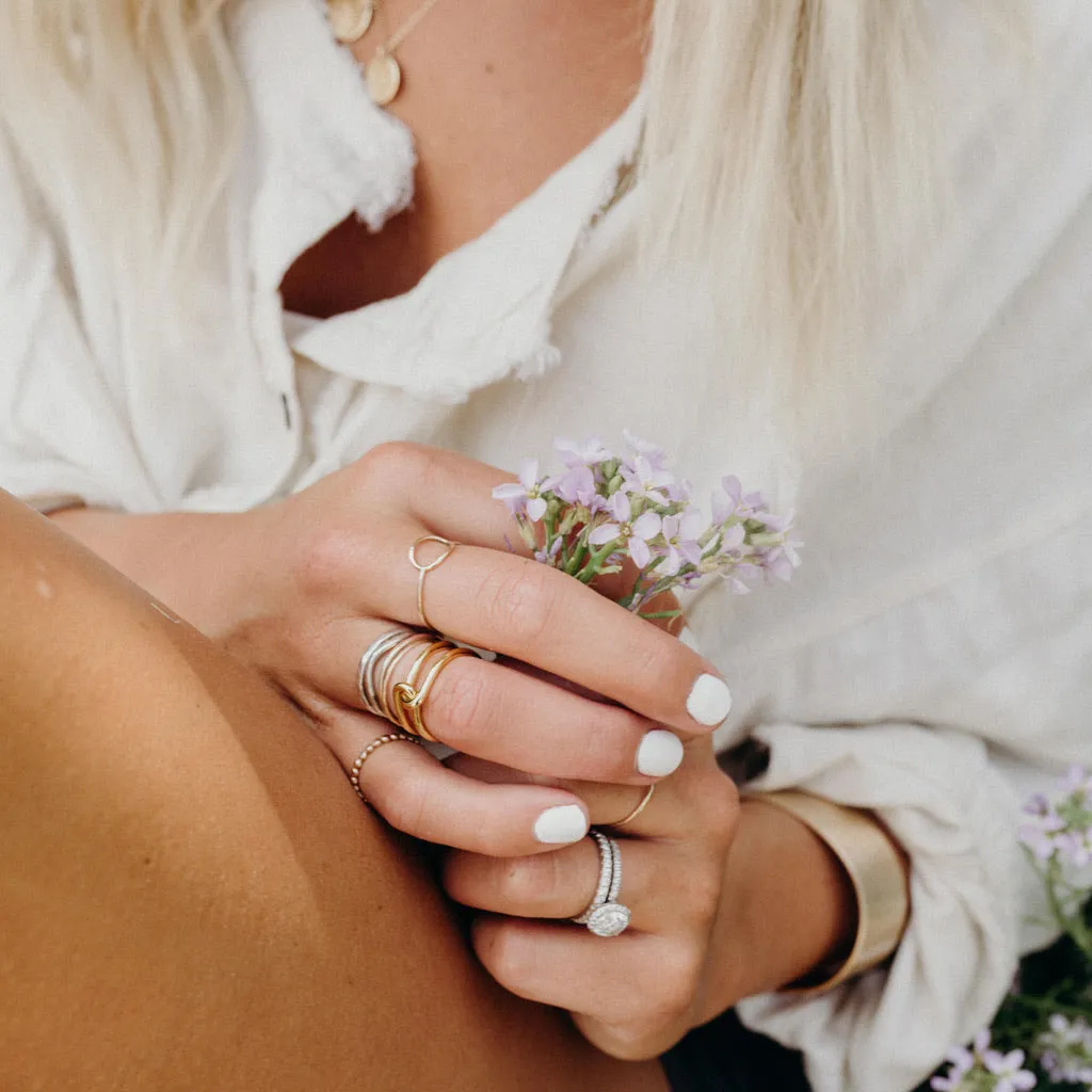 Rosalie Double Knot Ring
