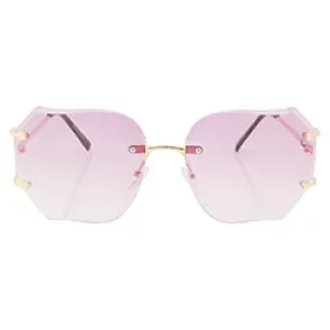 SAGO Lavender Oversized Sunglasses