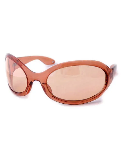 SIXTY SEVEN Brown 90s Sunglasses