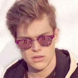 SOHO Magenta Rainbow Browline Sunglasses