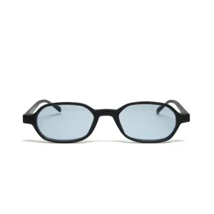 //Style 4699// Deluxe Vintage 90s Rectangle Deadstock Sunglasses - Grey